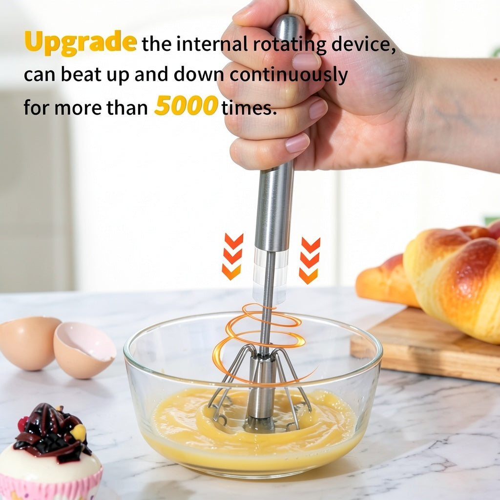 Stainless Steel Semi Auto Egg Beater Mixer