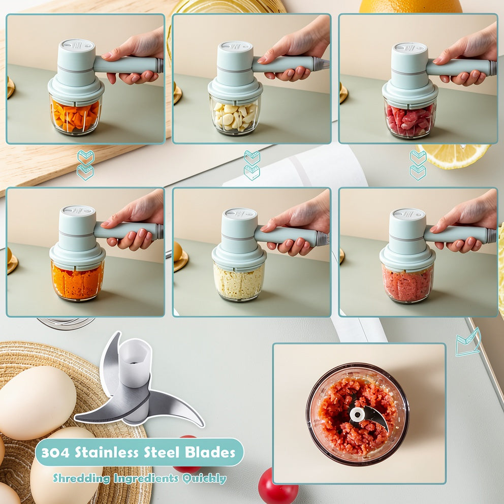 Portable Electric Hand Mixer & Blender Set