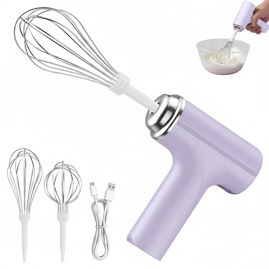 Wireless Electric Egg Beater Hand Mixer