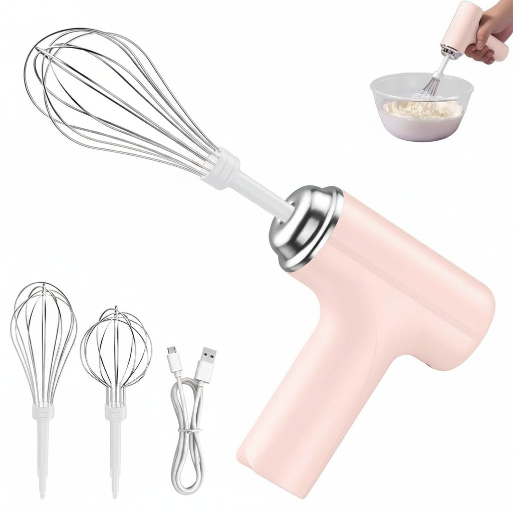 Wireless Electric Egg Beater Hand Mixer