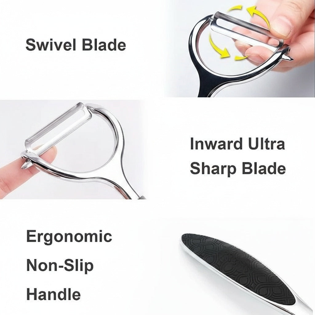 Stainless Steel Potato & Carrot Vegetable Peeler