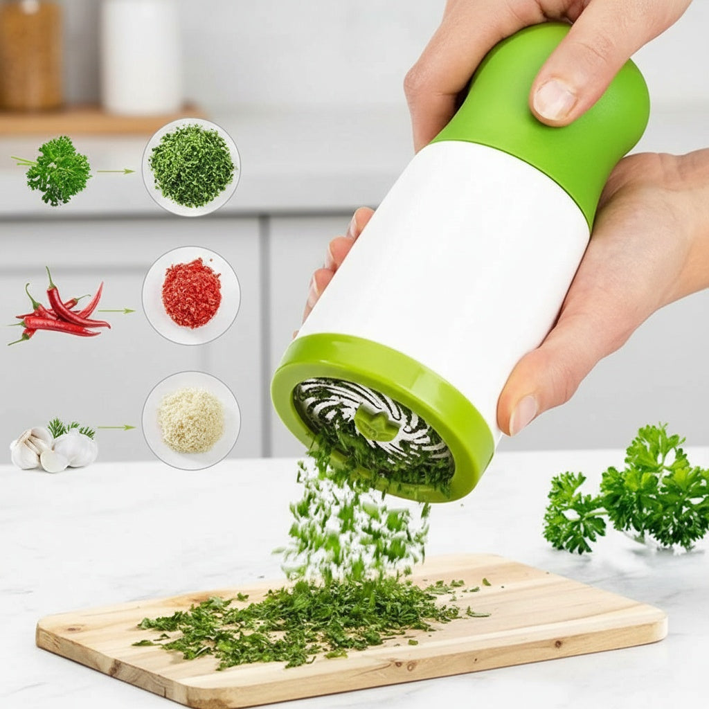Manual Herb & Spice Grinder Chopper