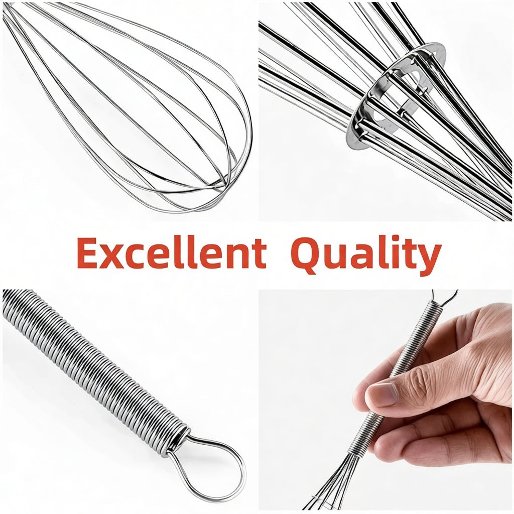 Rotary Manual Stainless Steel Egg Beater